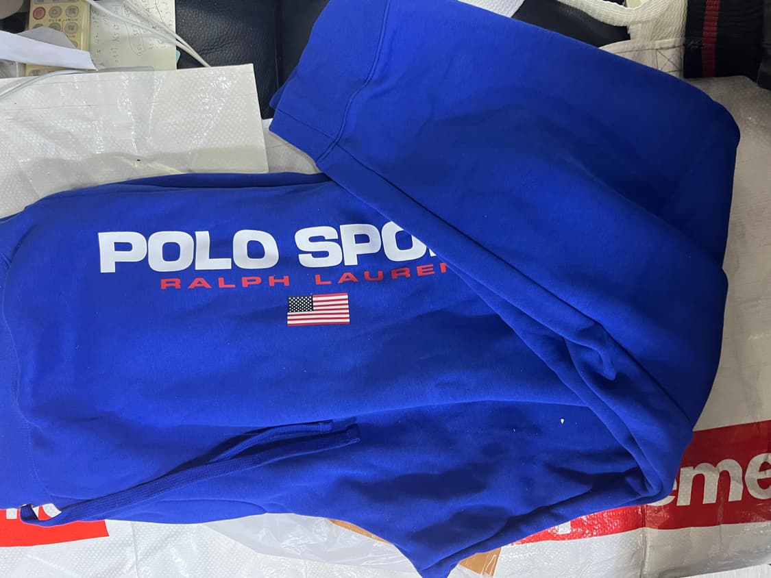 90s 폴로스포츠 스웨터 조거팬츠 xl 상품이미지6