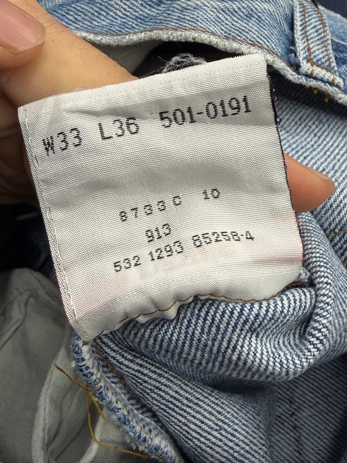 90s 리바이스 501 made in usa 상품이미지8