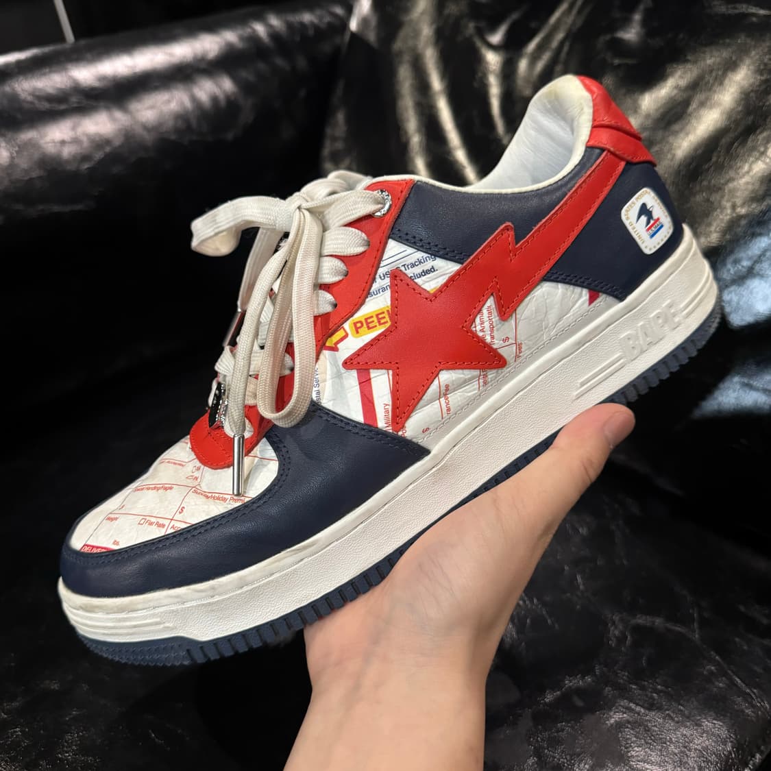 Bapestar x usps 스니커즈 상품이미지4