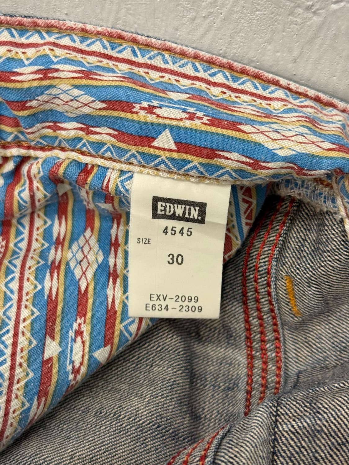 EDWIN Western Native Denim Shorts 상품이미지6
