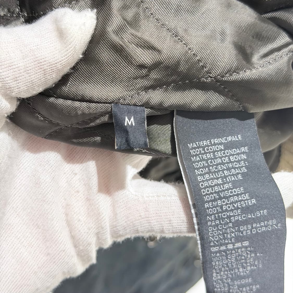 (A+/M) / 셀린느 데님 루즈 트리옹프 테디 트레일 워시 자켓 상품이미지3