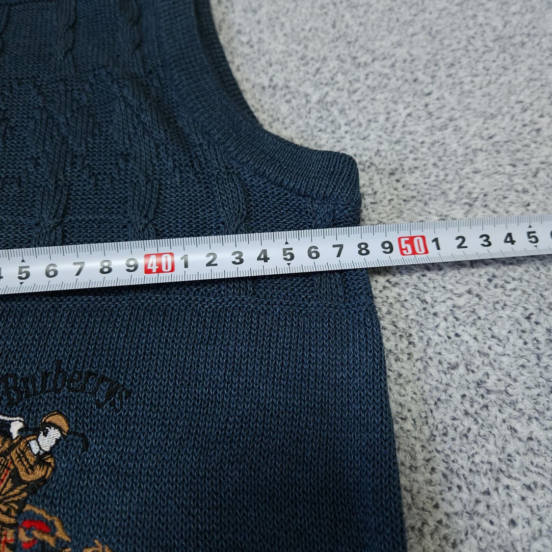 버버리 니트 조끼 m 상품이미지3