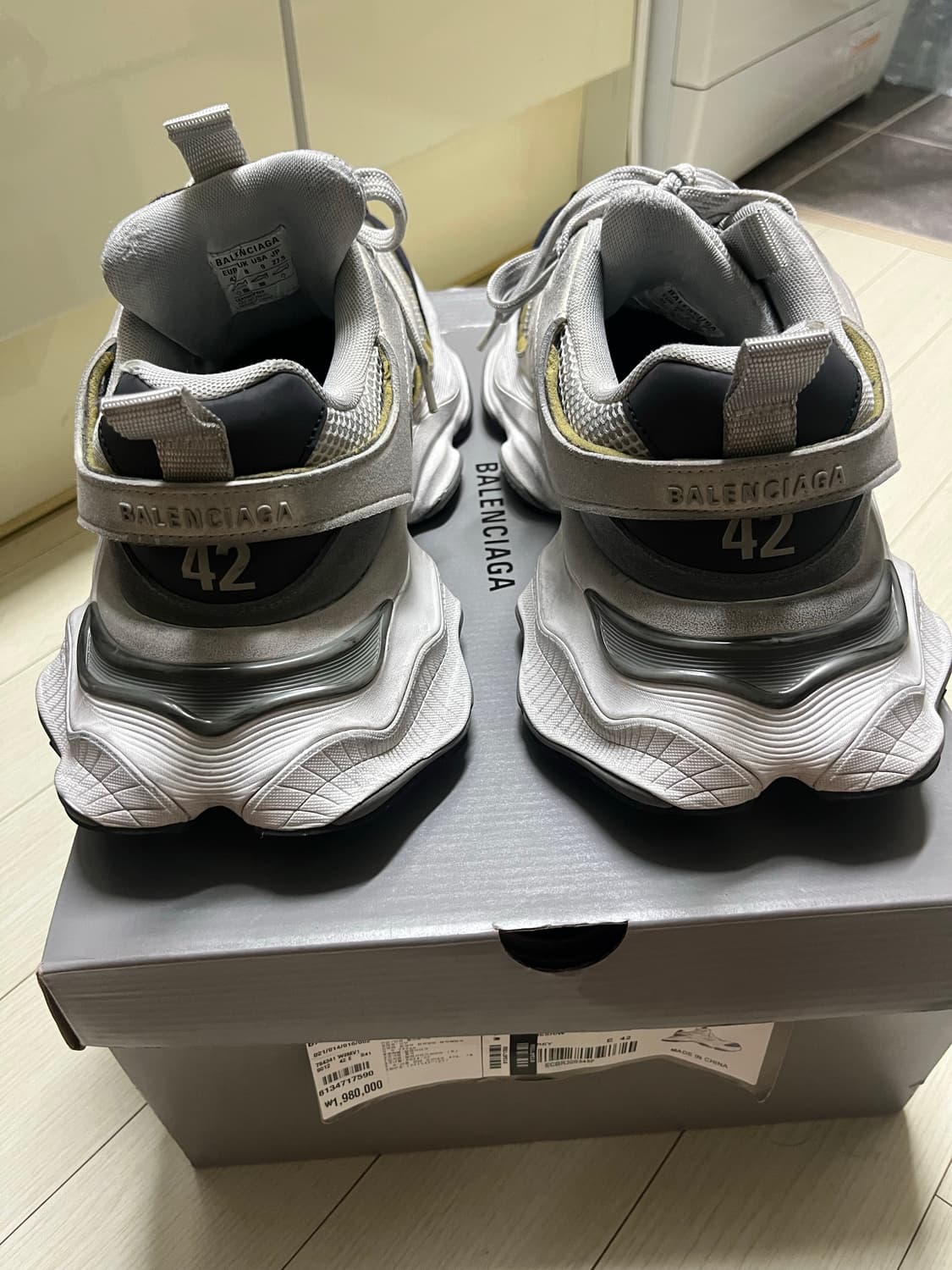 발렌시아가 카고 스니커즈 42 상품이미지3