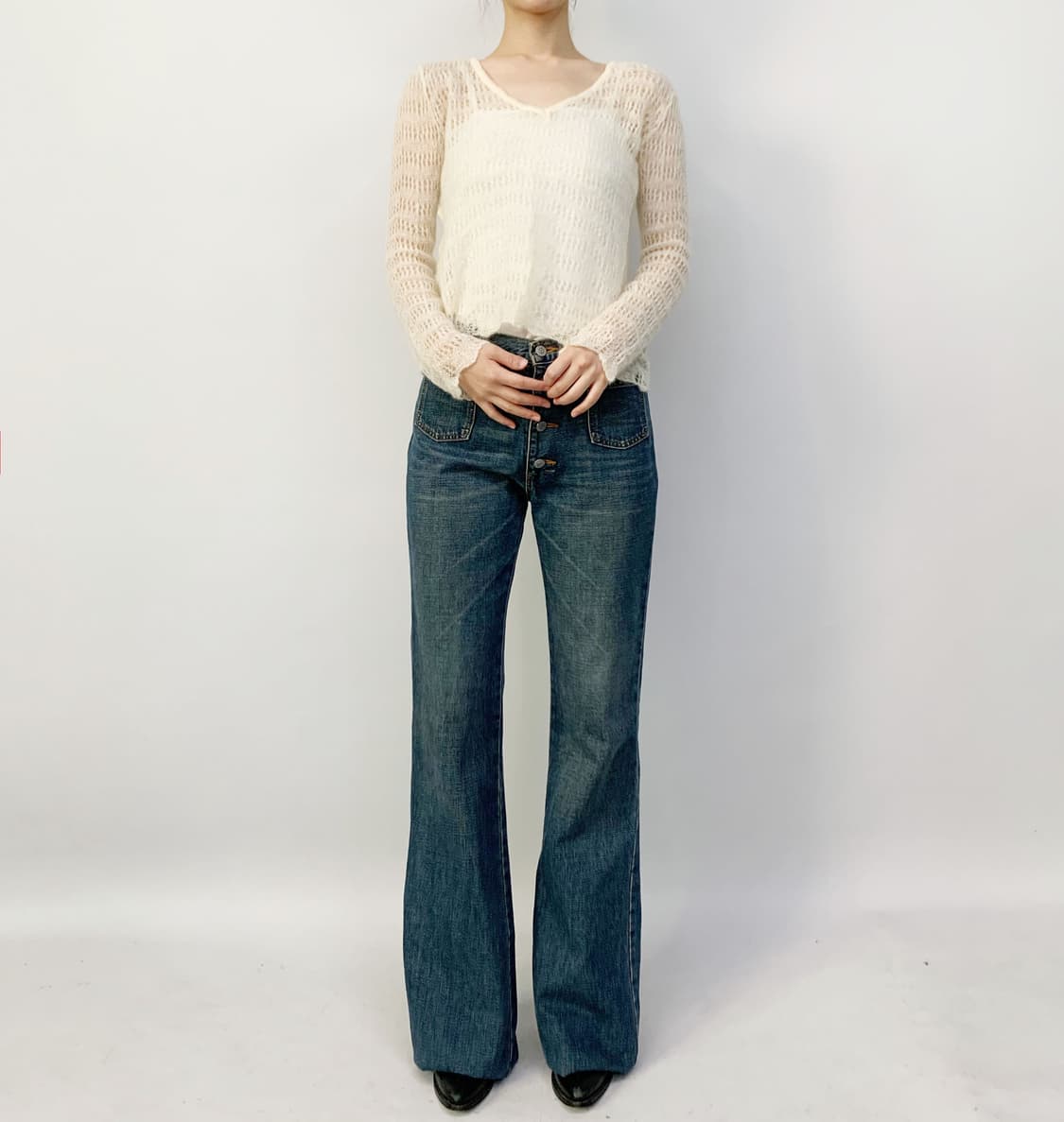  OZOC 모헤어 니트 상품이미지4