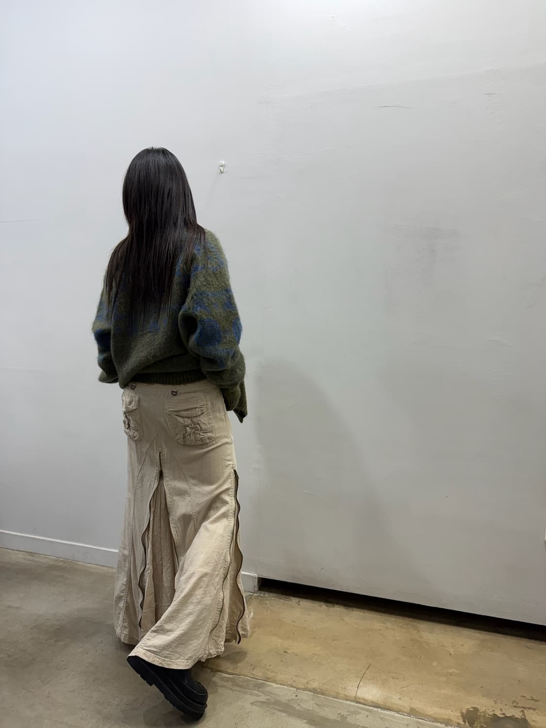 고아 멀티웨이 집업 롱 스커트 상품이미지7