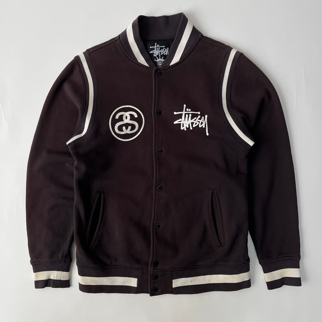 Stussy cotton 100% Varsity Jacket 상품이미지2