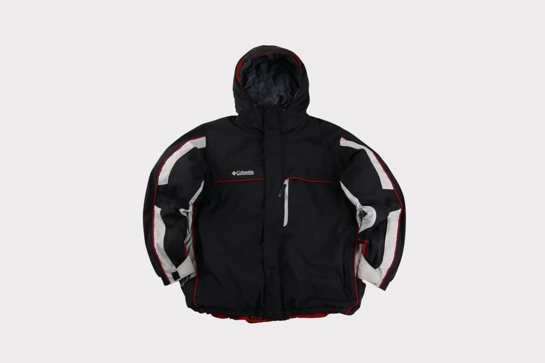 [XL] 컬럼비아 올드스쿨 배색 후디 점퍼 상품이미지1