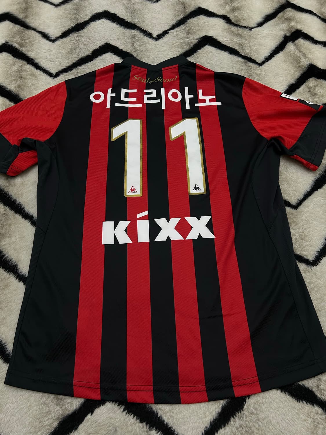 [2XL]르꼬끄 15-16 FC서울 반팔 유니폼/아드리아노 상품이미지3