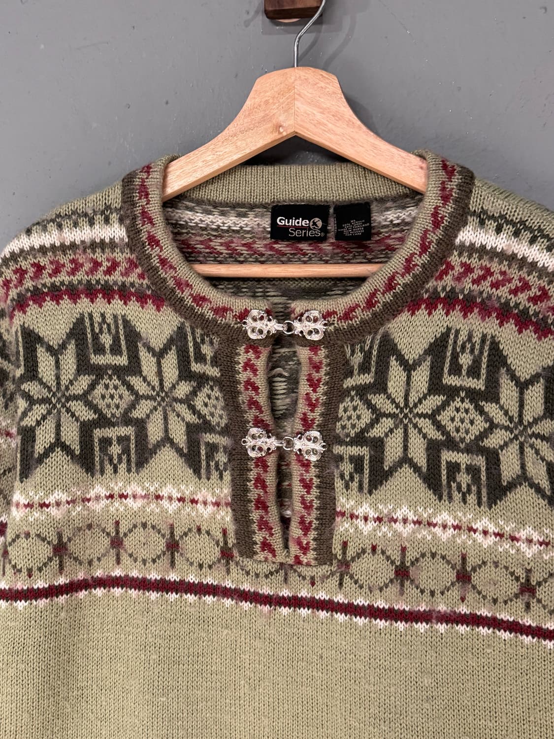 Guide Series 노르딕 버클 울 니트 상품이미지4