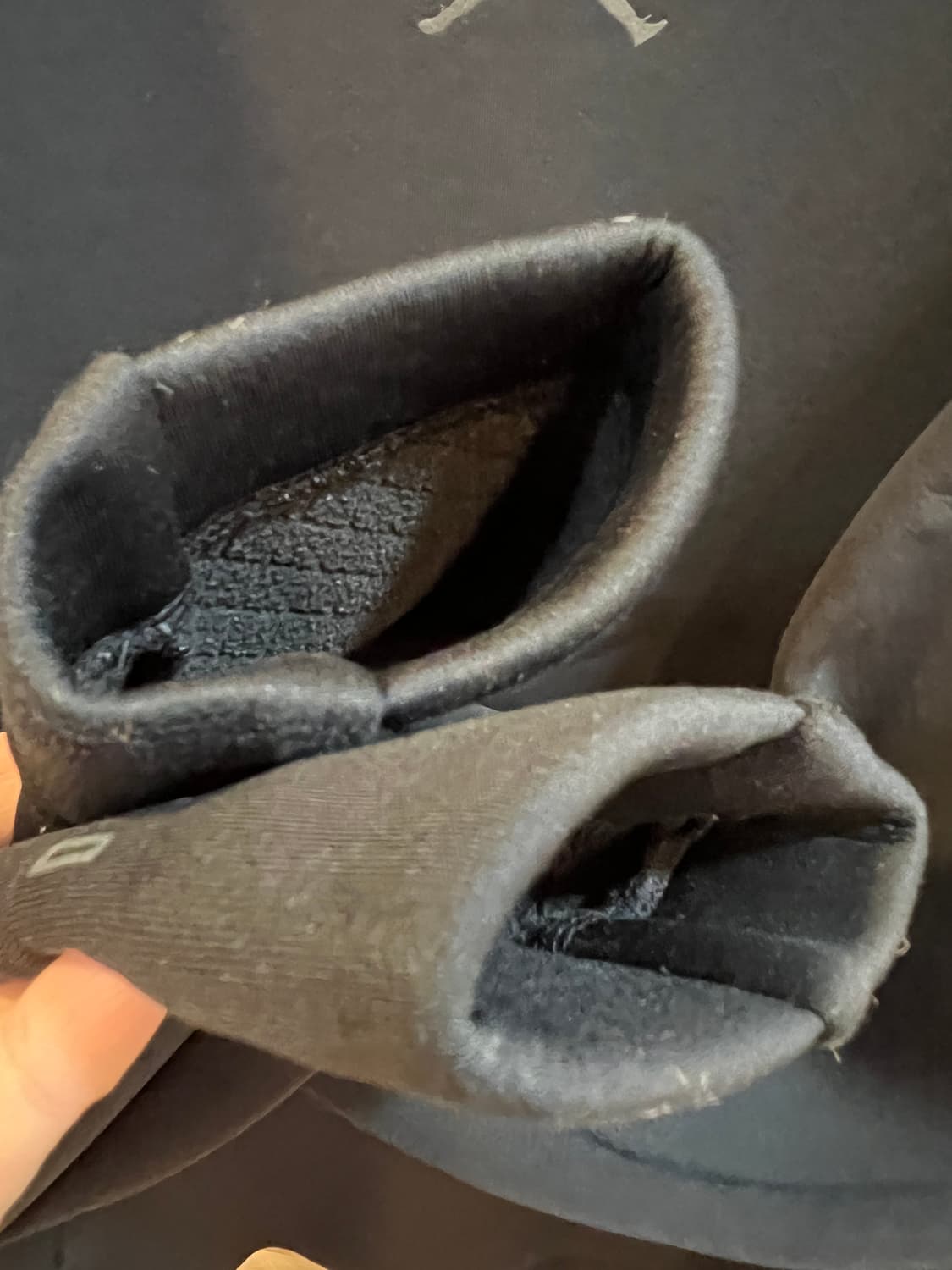 나이키 블랙 하이브리드 스웻티셔츠 하프집업 
 상품이미지4