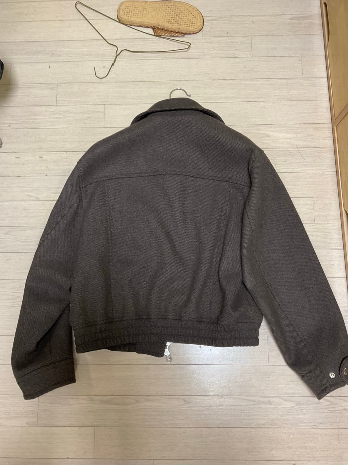 IEY 이에이 탭 울 자켓 Brown m사이즈 (정가30) 상품이미지6