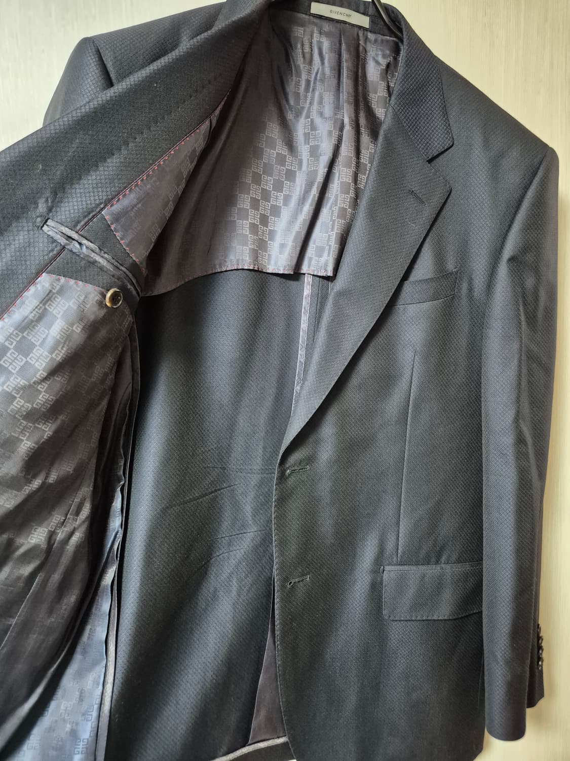 (정품) 지방시 남성 정장 세트 울실크 블레이져 셋업 100 수트 상품이미지7