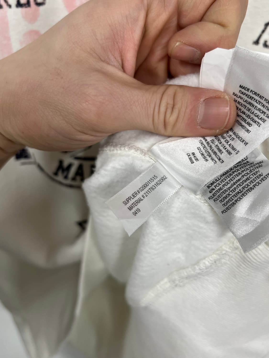 폴로 랄프로렌 빈티지 프린팅 맨투맨 상품이미지7