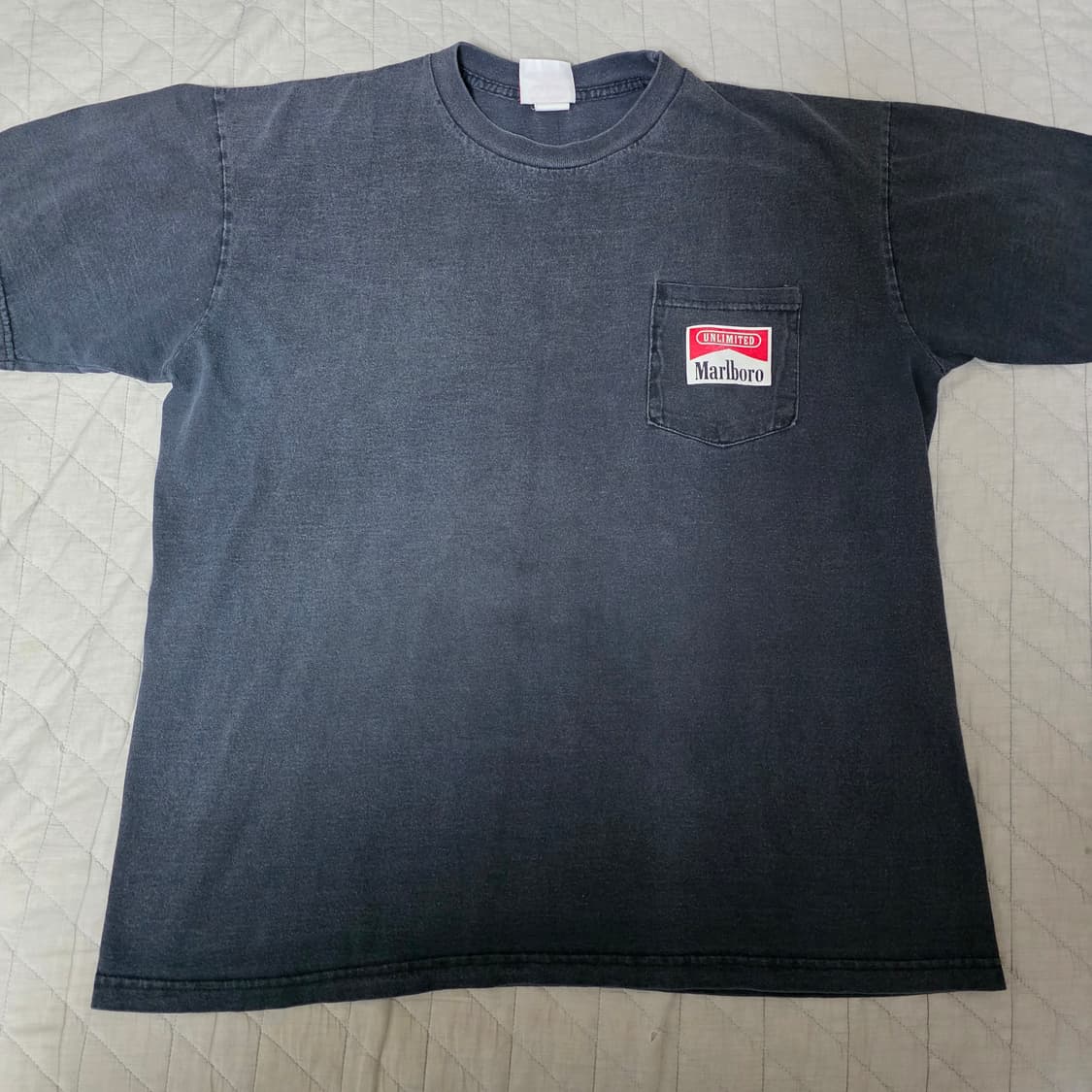 [XL] 90s 빈티지 말보로 언리미티드 트레인 티셔츠 ver 페이드 상품이미지4