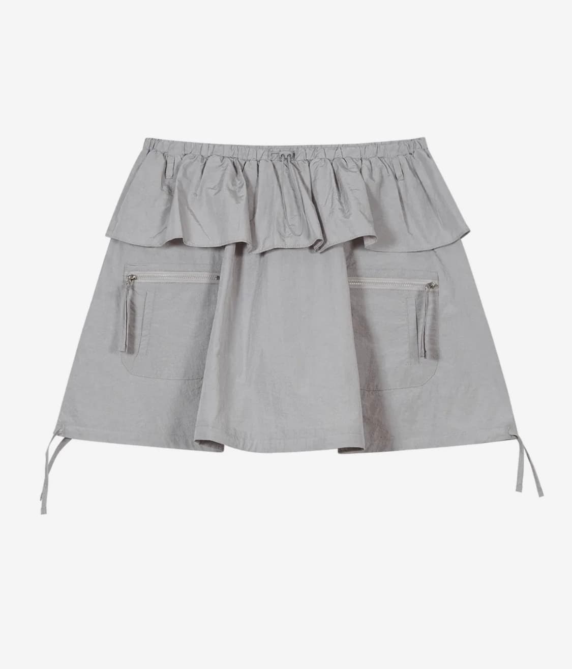 타입서비스 샤이니 벌룬 스커트 그레이 상품이미지2