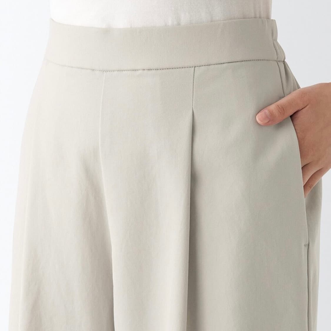 무인양품 폴리에스터 크롭팬츠 (새상품) 상품이미지9