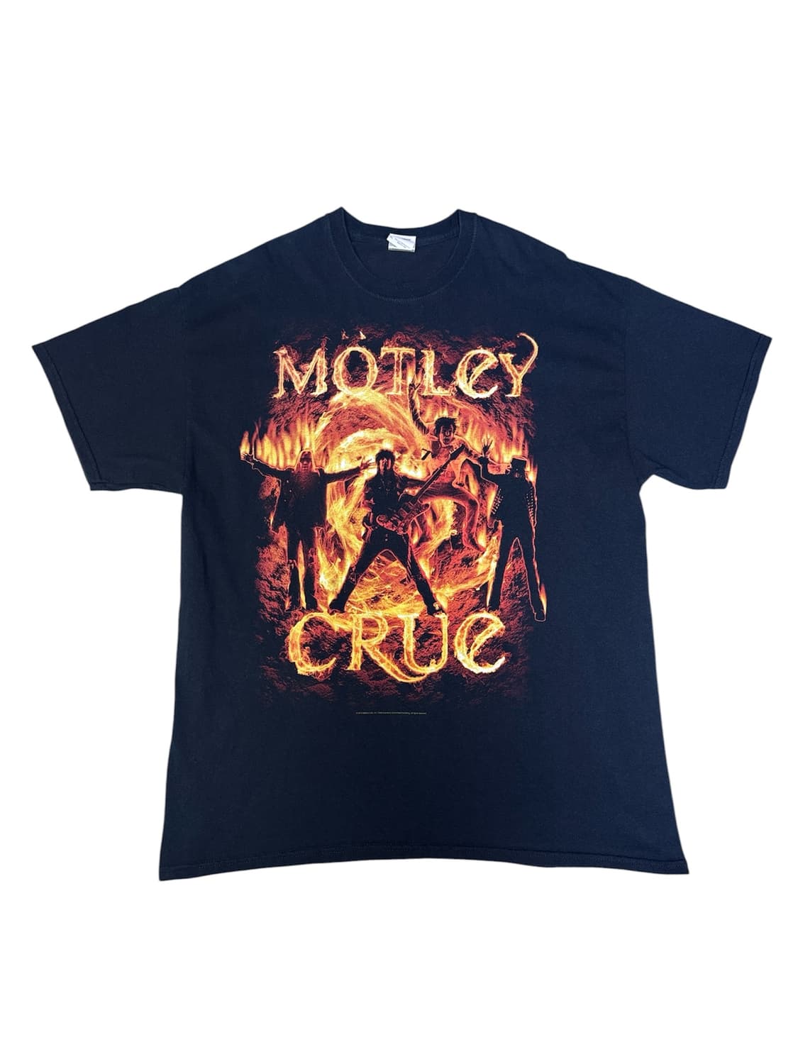 빈티지 머틀리크루 MOTLEY CRUE 라스베가스 투어 티셔츠 XL 상품이미지1