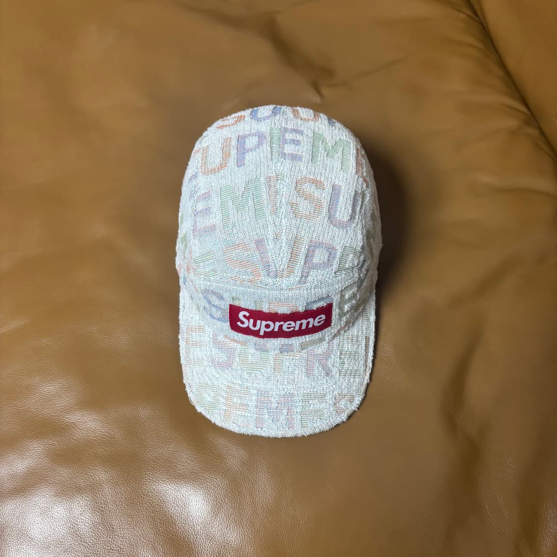Supreme 슈프림 캠프캡 모자 (Multi Color Logo) 상품이미지5
