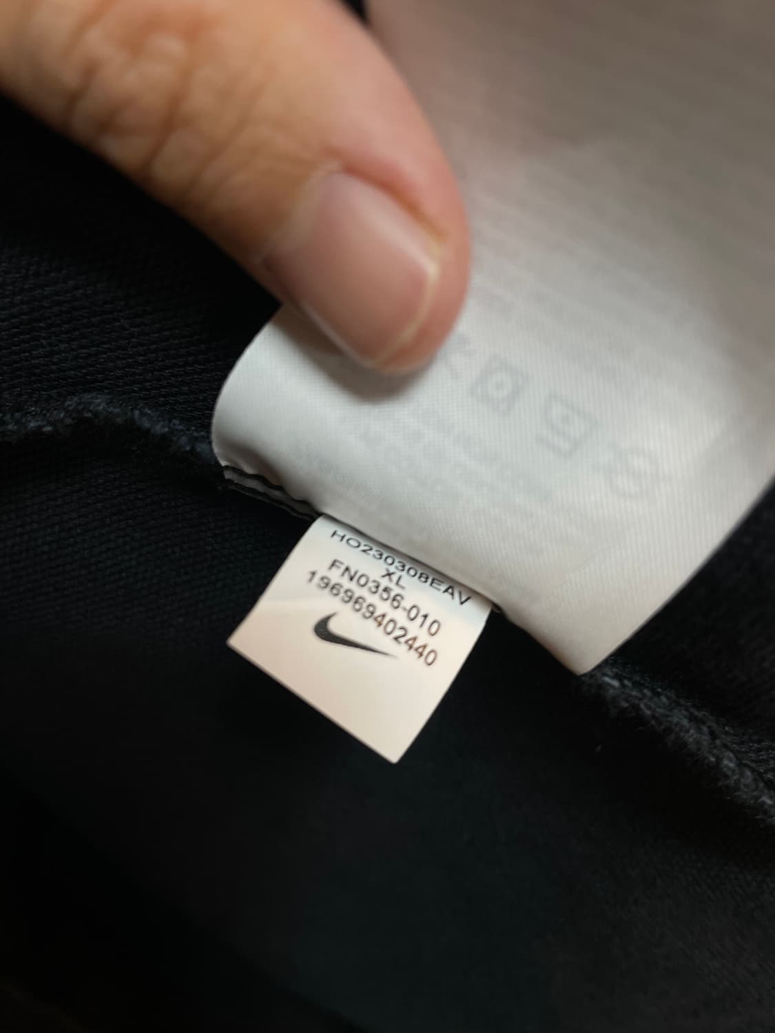 나이키 라이프 초어 코트 블랙 상품이미지10