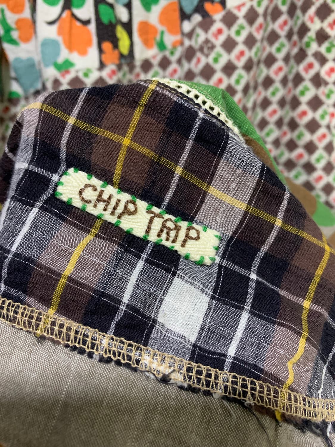 모리걸 패치워크 레이어드 스커트 상품이미지2