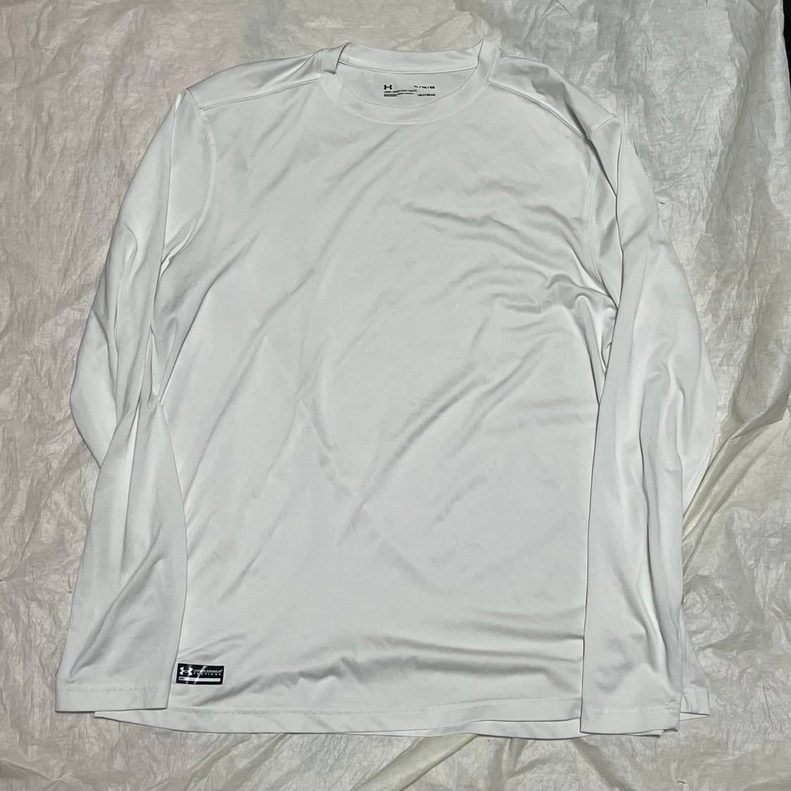 언더아머 긴팔티 화이트 XL 상품이미지1
