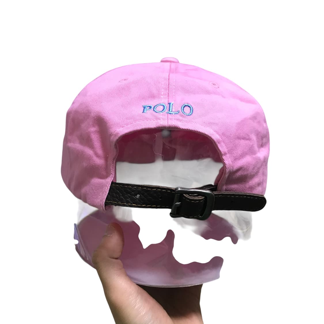 폴로 분홍 볼캡 상품이미지2