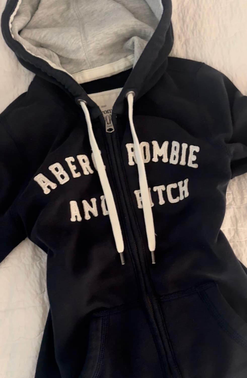 아베크롬비 슬림핏 희귀 후드집업 xs 상품이미지1