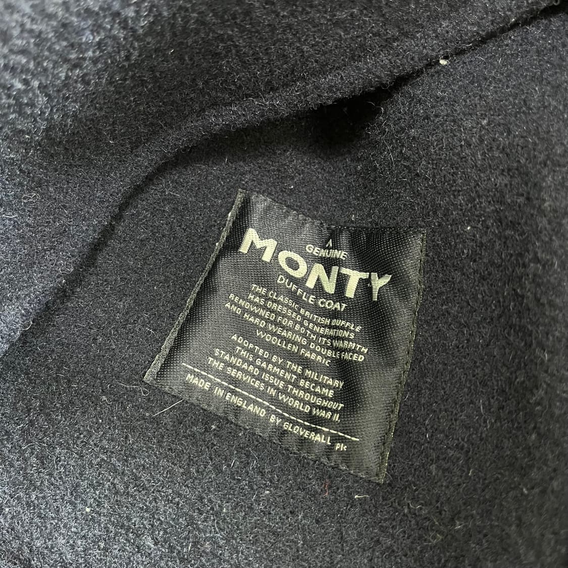 Gloverall Monty 글로버올 몬티 오리지날 더플코트(S) 상품이미지6