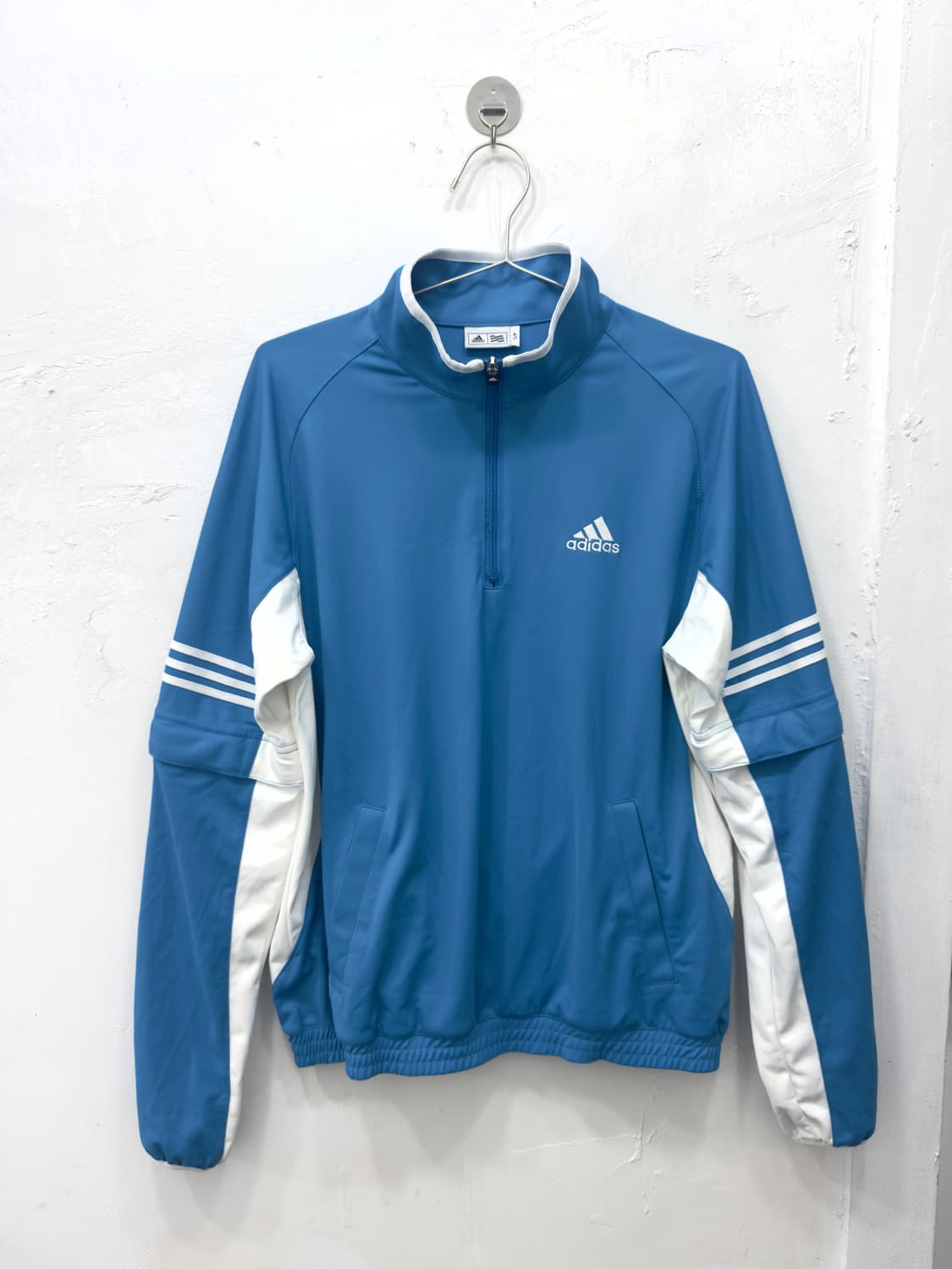 adidas blue half zipup 상품이미지3