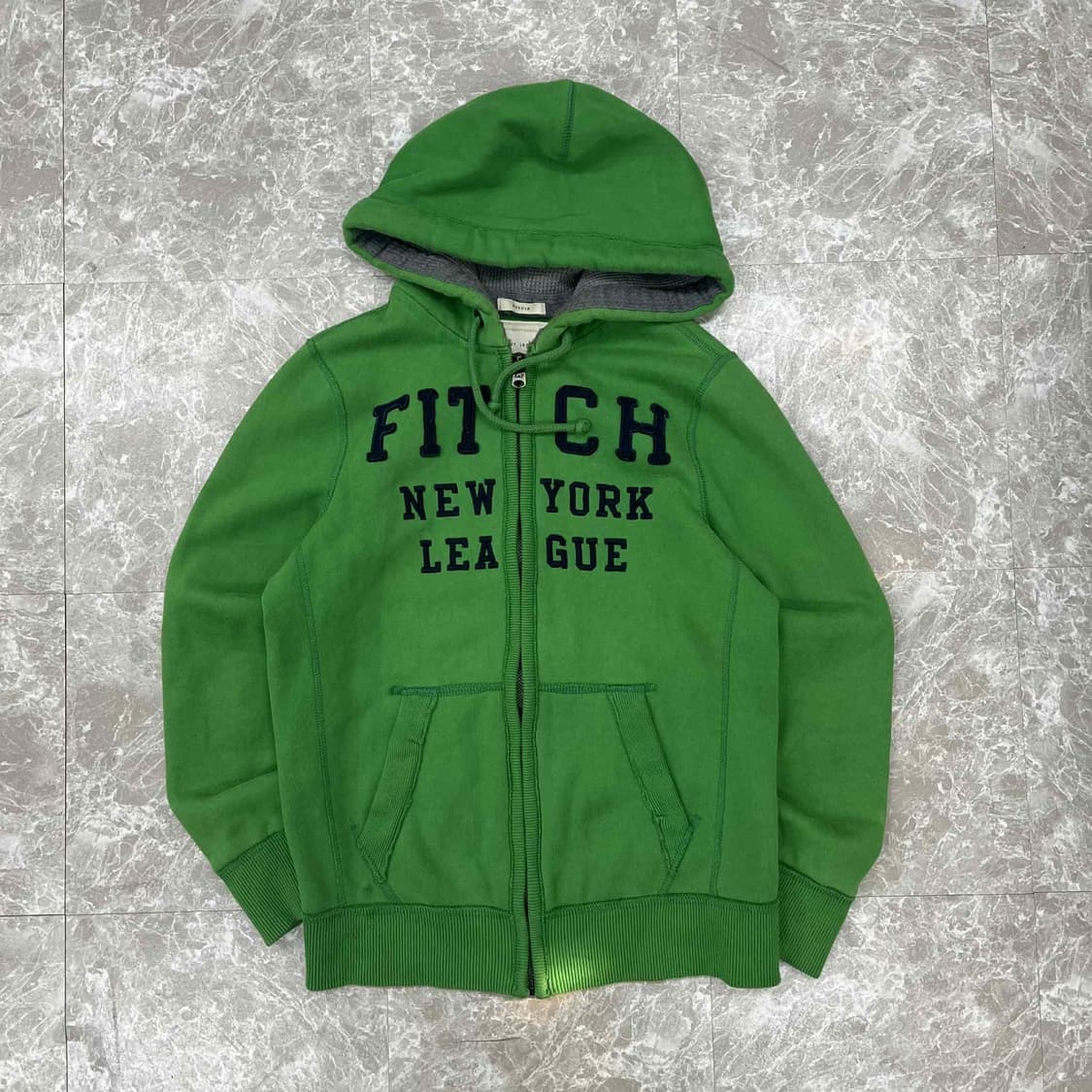 아베크롬비 y2k 올드스쿨 스웻 후드집업 희귀져지(M) 상품이미지2