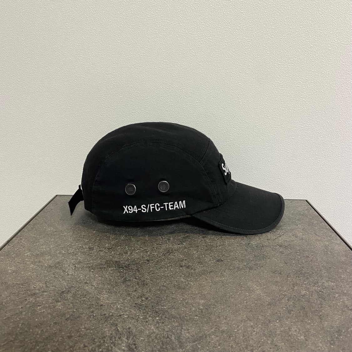 (OS) 슈프림 박스로고 캠프캡 모자 22SS 밀리터리 블랙 상품이미지3