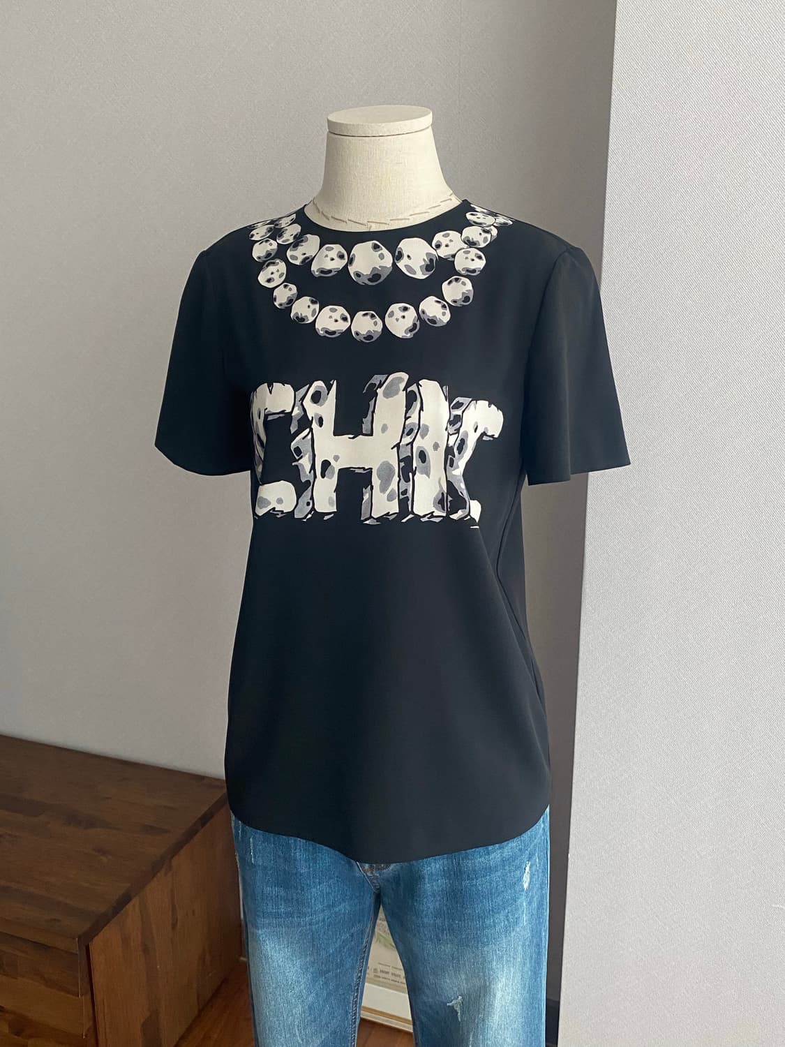 MOSCHINO 모스키노 반팔 블라우스(38) 상품이미지2