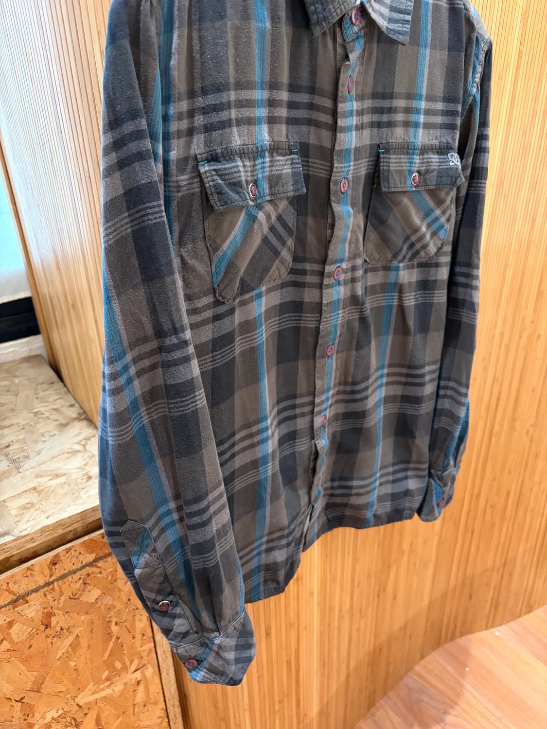 DC india Cotton Check Shirt 상품이미지1
