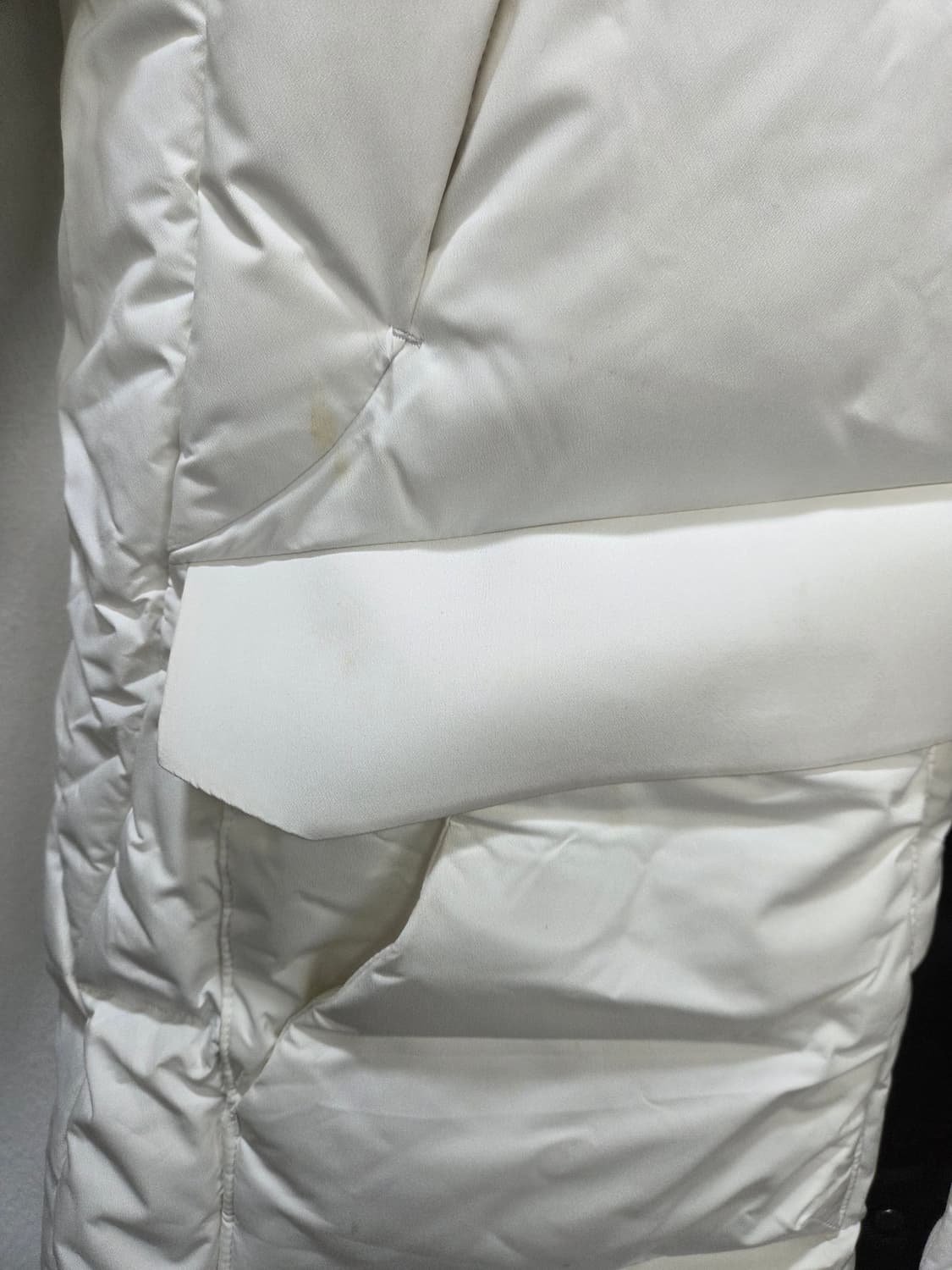 뉴발란스 화이트 롱패딩 구스다운 90 S 남녀공용 90' Y2K 상품이미지4