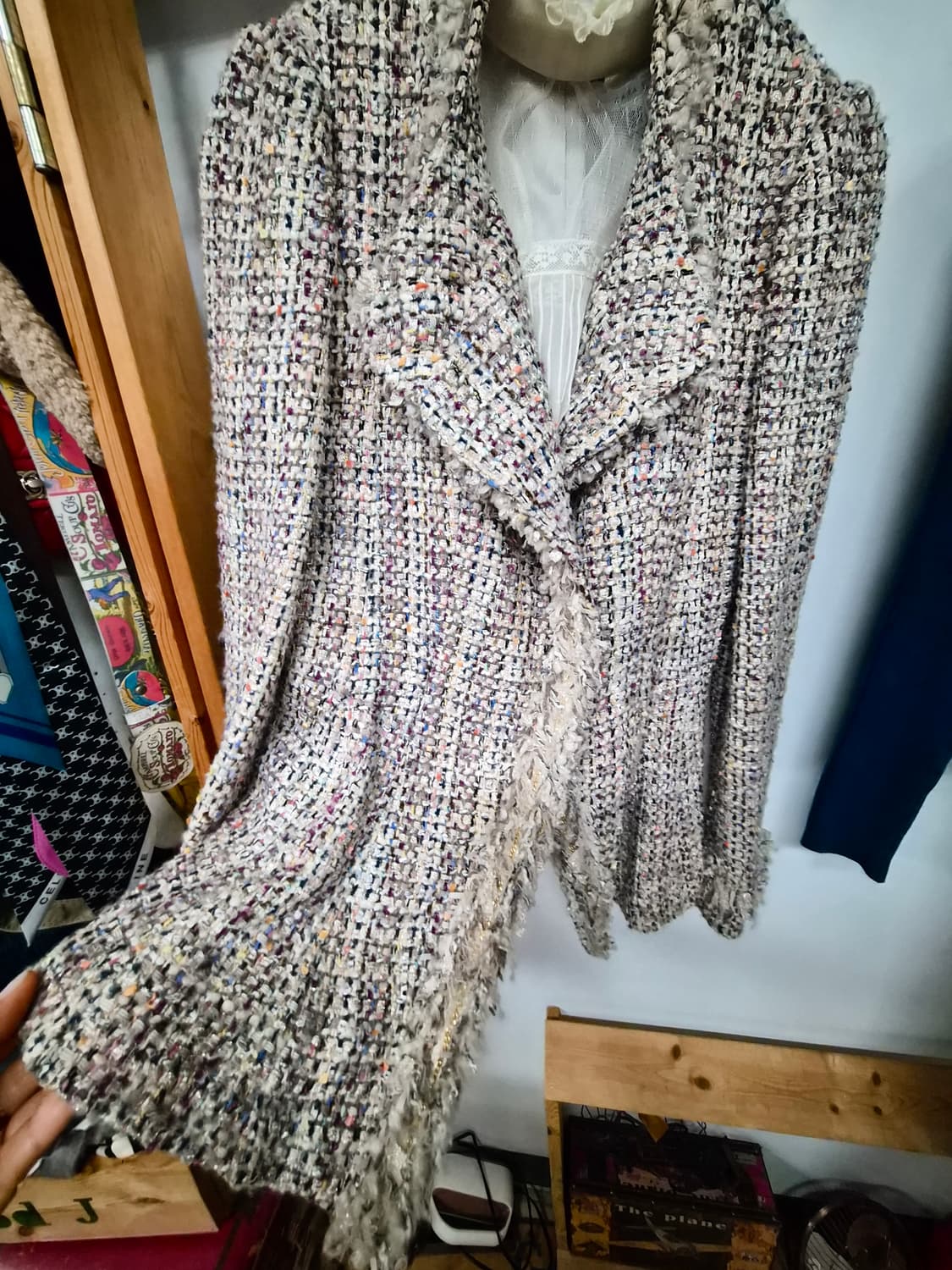 에고이스트 트위드 펨플럼자켓 상품이미지10