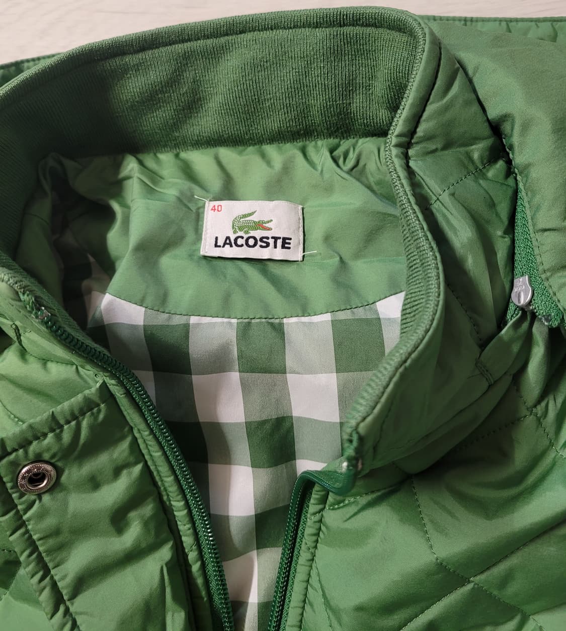 라코스테 퀼팅 후드 점퍼 자켓 40 (66~77) 상품이미지7