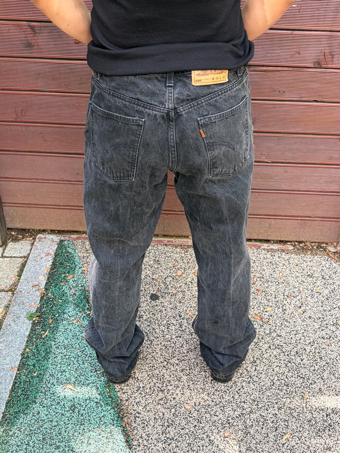 Levi’s 550 black 상품이미지3
