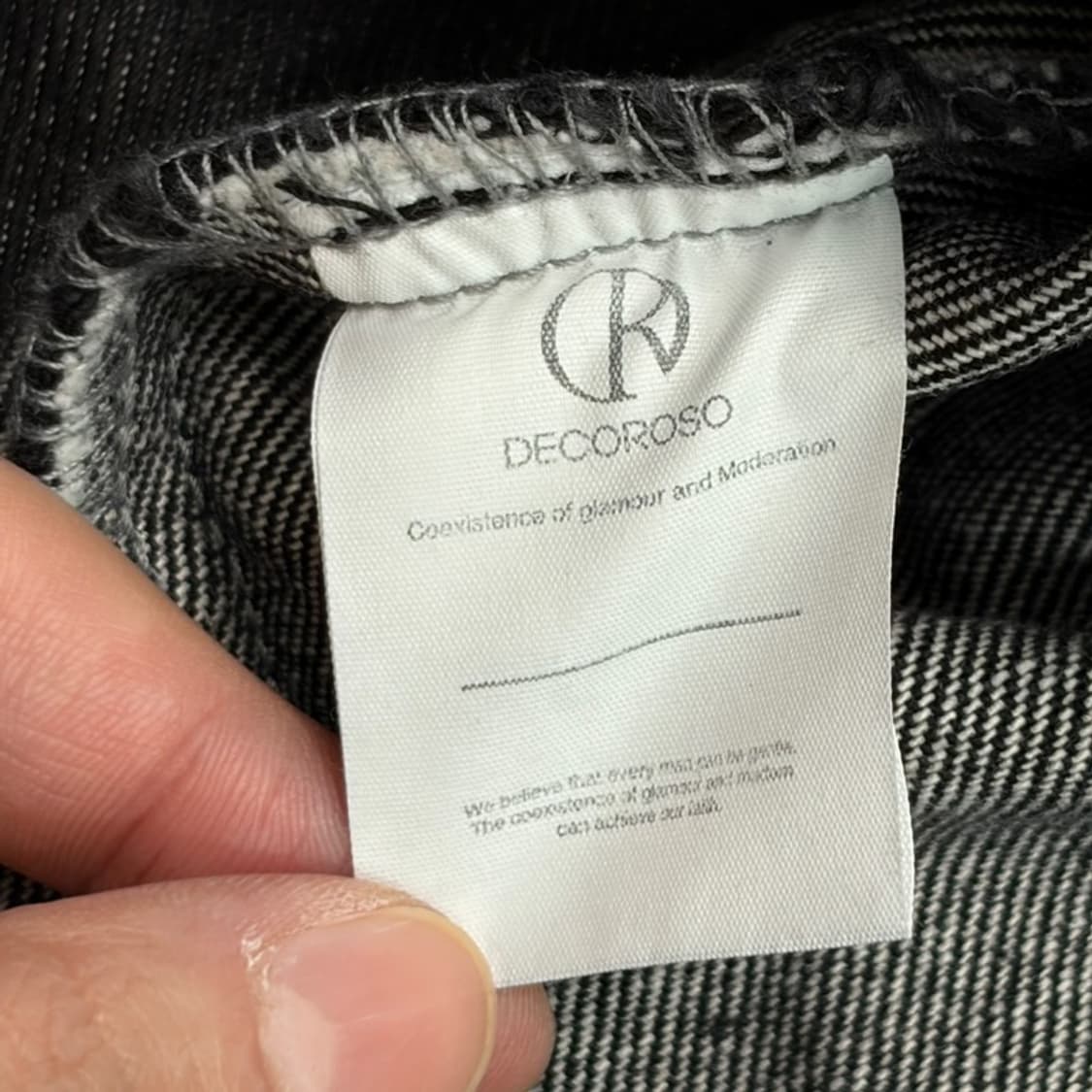 DECOROSO 다트 워싱 데님 트러커 자켓 2 상품이미지5