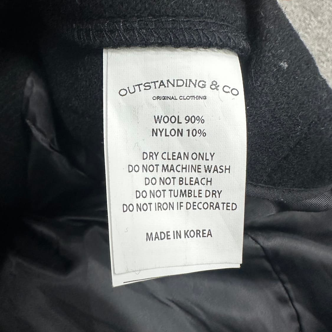 아웃스탠딩 울 발마칸코트 상품이미지4