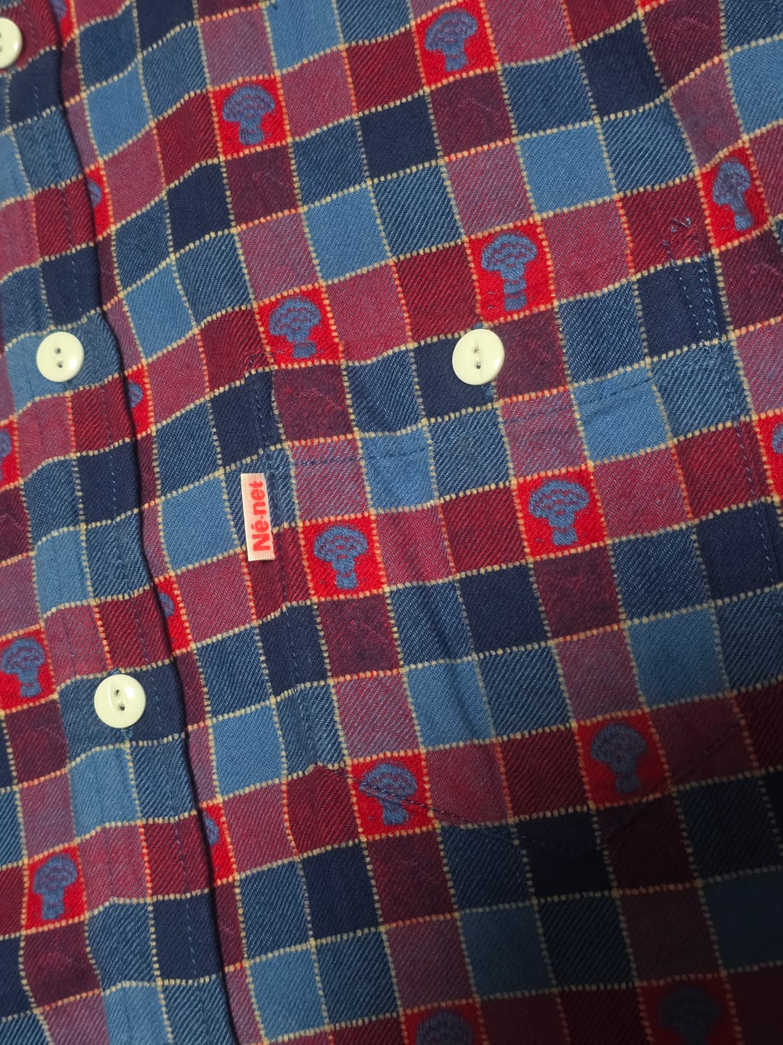 Nenet 네넷 체크패턴 멀티 셔츠 2 상품이미지5