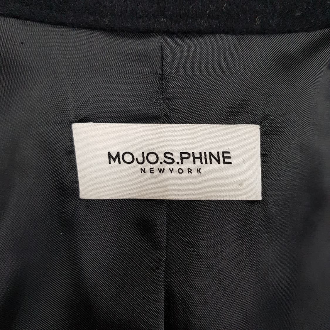 모조에스핀 MOJO.S.PHINE 핸드메이드 울 롱코트 55사이즈 상품이미지9