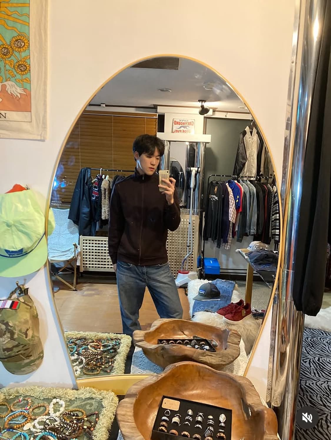 캘빈클라인 버건디 집업 상품이미지1