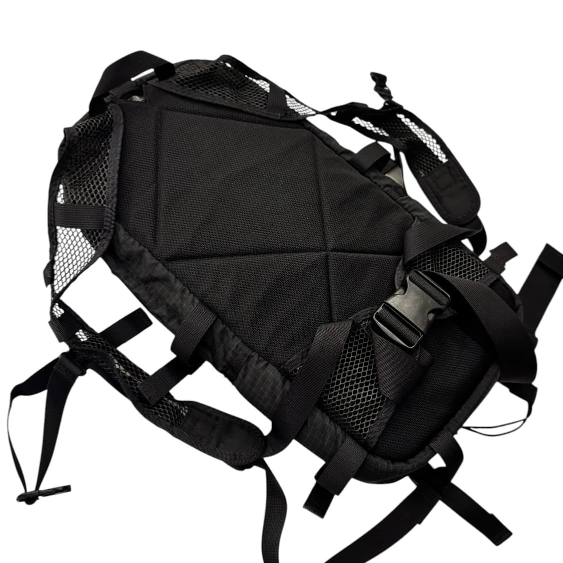 포터 바이시클 나일론 립스탑 백팩 블랙 상품이미지6