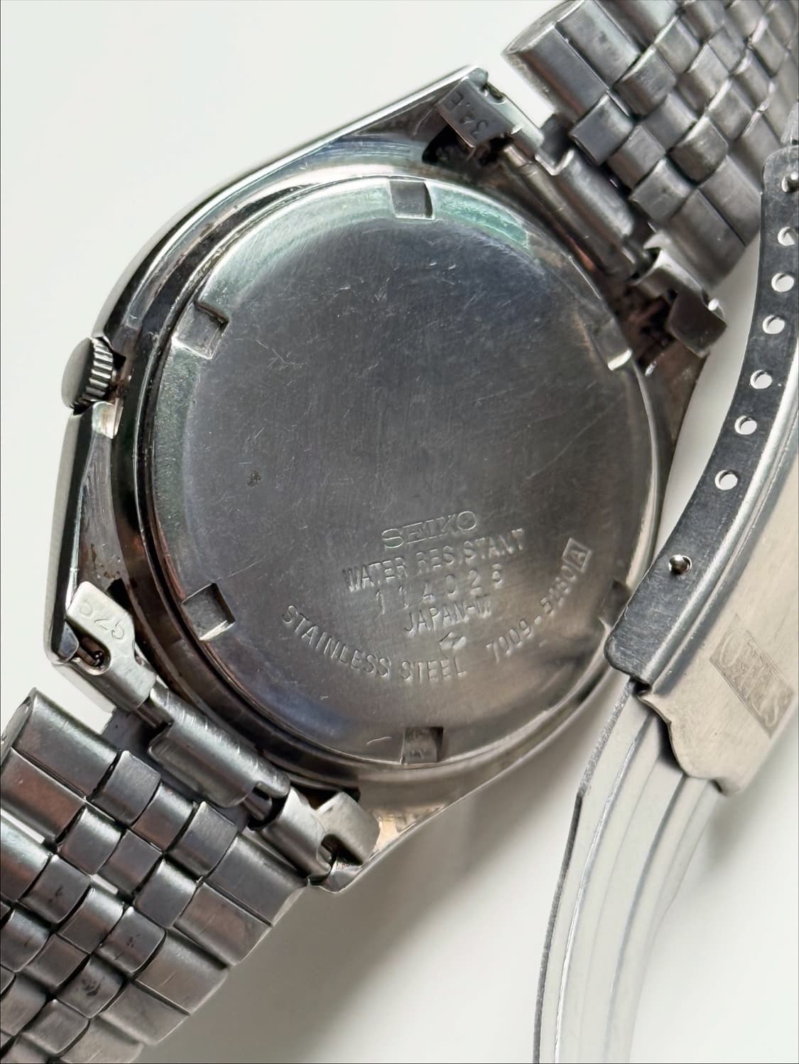 90s Seiko5 Autmatic Vintage Metal Watch 상품이미지4