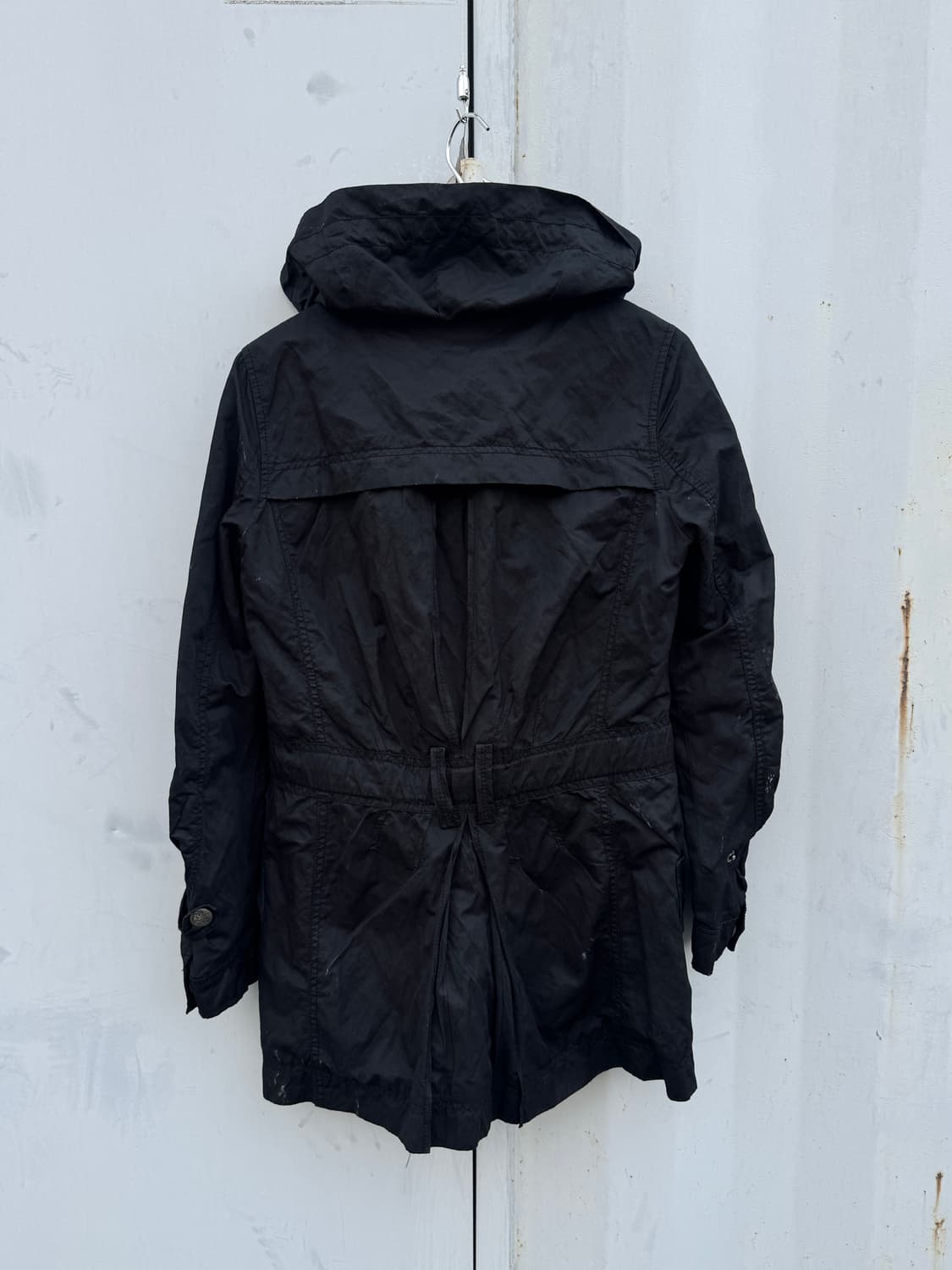 나일론 유틸리티 롱 자켓 상품이미지4