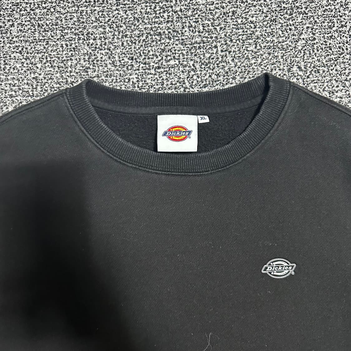 (XL) 디키즈 블랙 맨투맨 상품이미지2