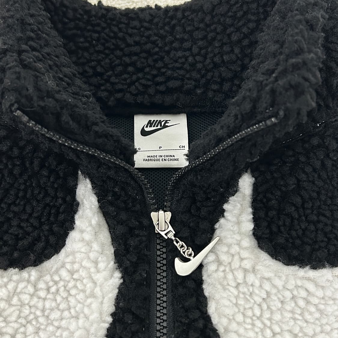 나이키 스우시 로고 셰르파 플리스 조끼 상품이미지5