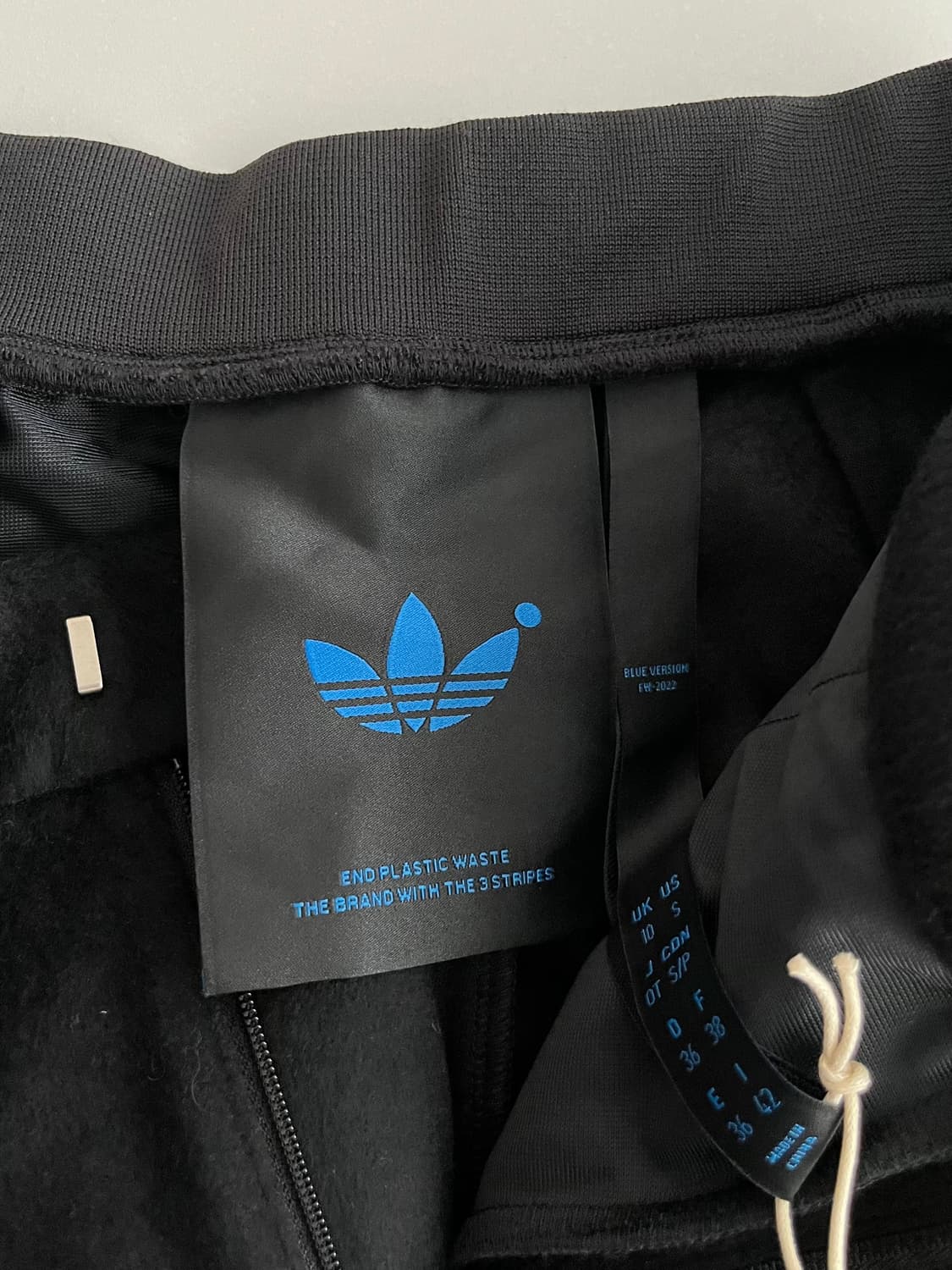 S) 새상품 아디다스 울 트랙팬츠 파이어버드 블랙 상품이미지5