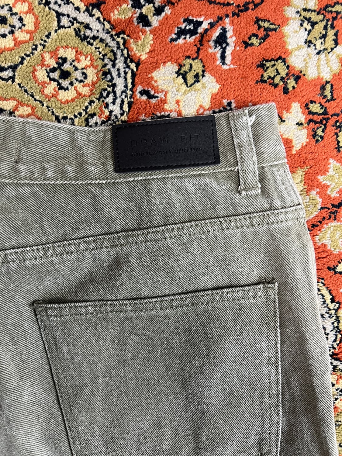 [L] DRAW FIT 드로우핏 브라운 카고팬츠 상품이미지4