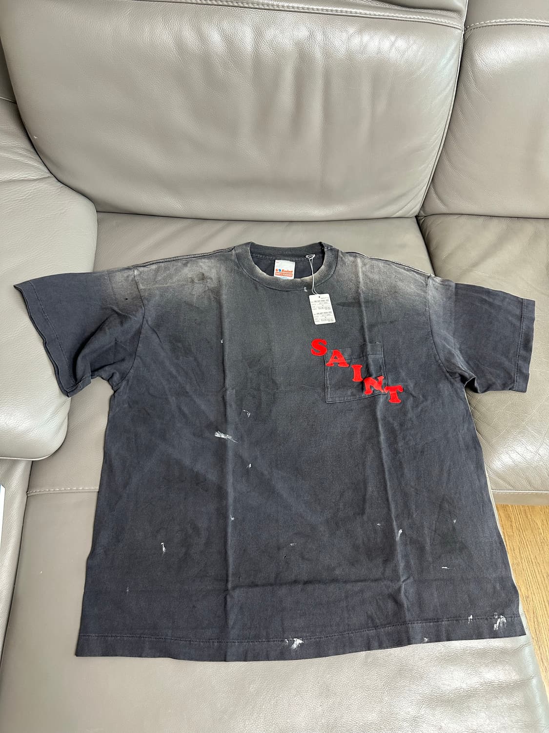 [XL] 25FW 세인트미카엘 포켓 티 상품이미지2